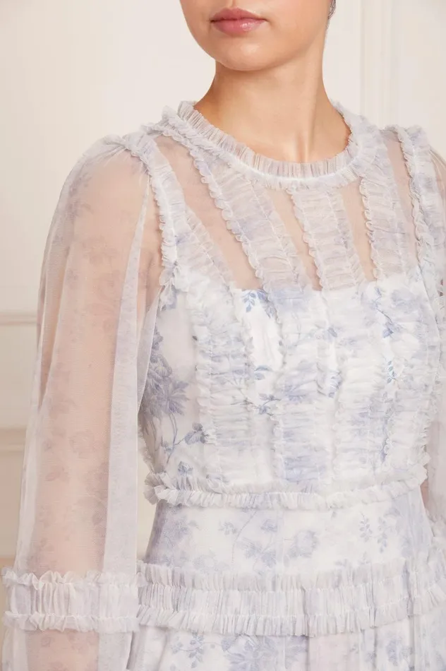 Women Printed Dresses Needle and Thread Rambling Roses Gown Multi