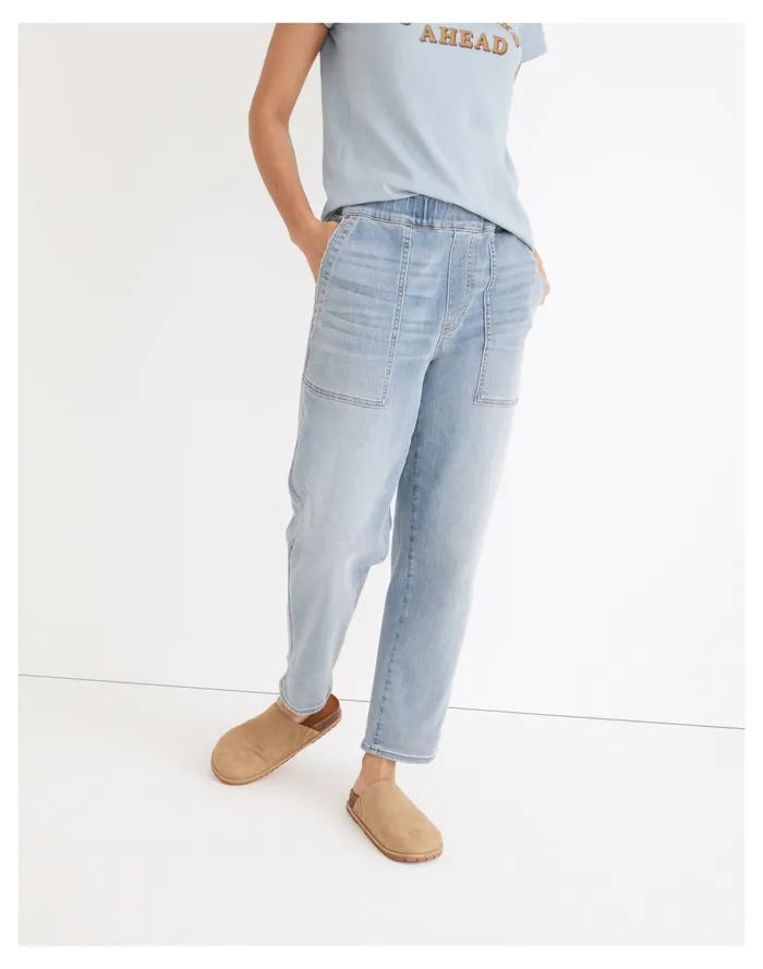 Women Pull On Relaxed Jeans In Lisford Wash Lisford Wash Madewell Pants Women Pull On Relaxed Jeans In Lisford Wash Lisford Wash Madewell Pants