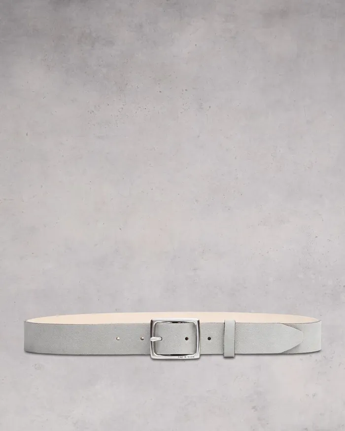 Women Rag and Bone Belts Boyfriend Belt Cemento Suede