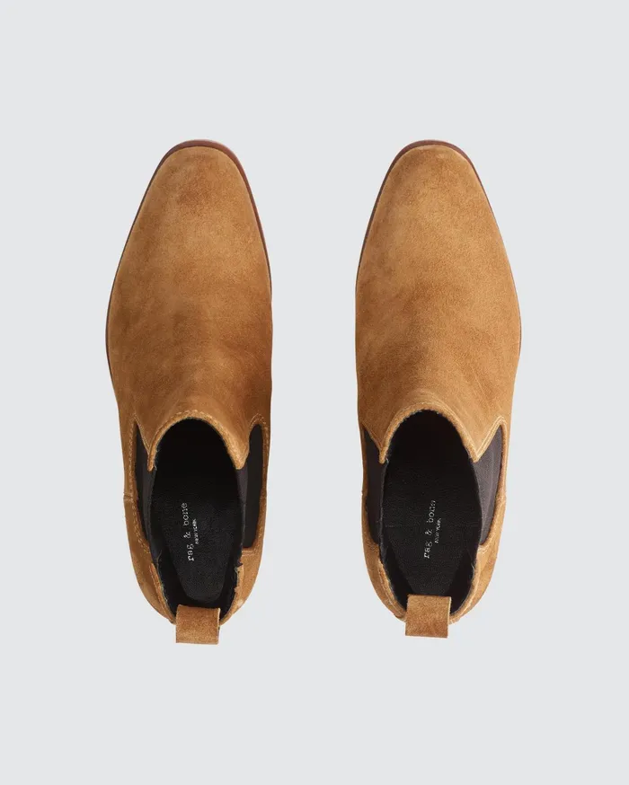 Women Rag and Bone Boots Hazel Boot Sabbia Suede