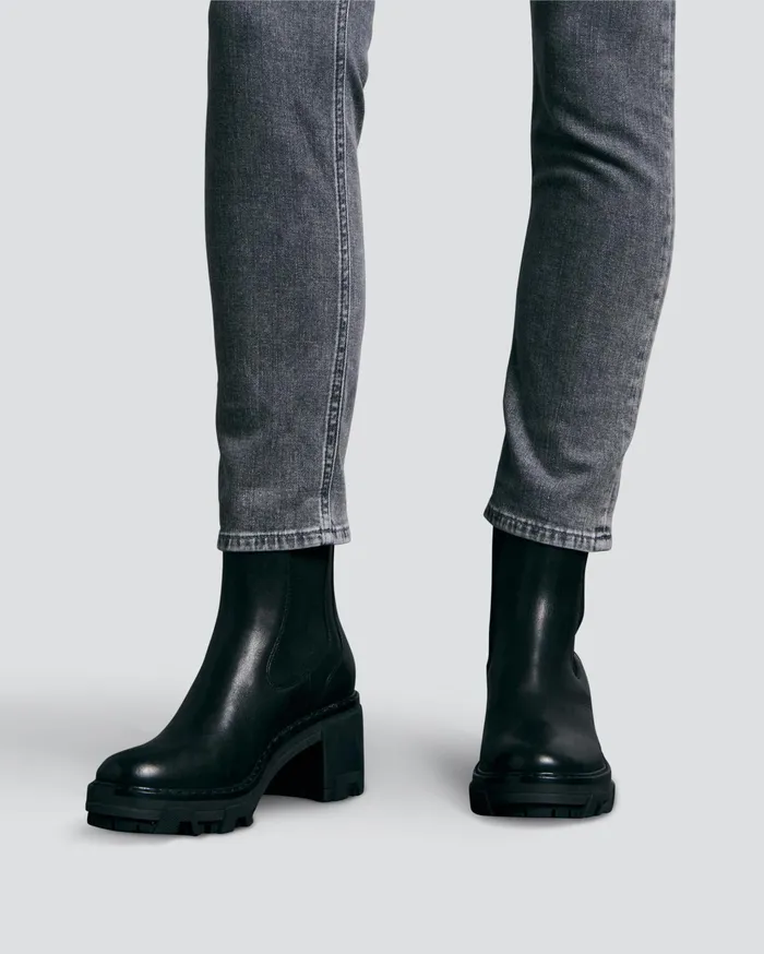 Women Rag and Bone Boots Shiloh Mid Boot Black Women Rag and Bone Boots Shiloh Mid Boot Black