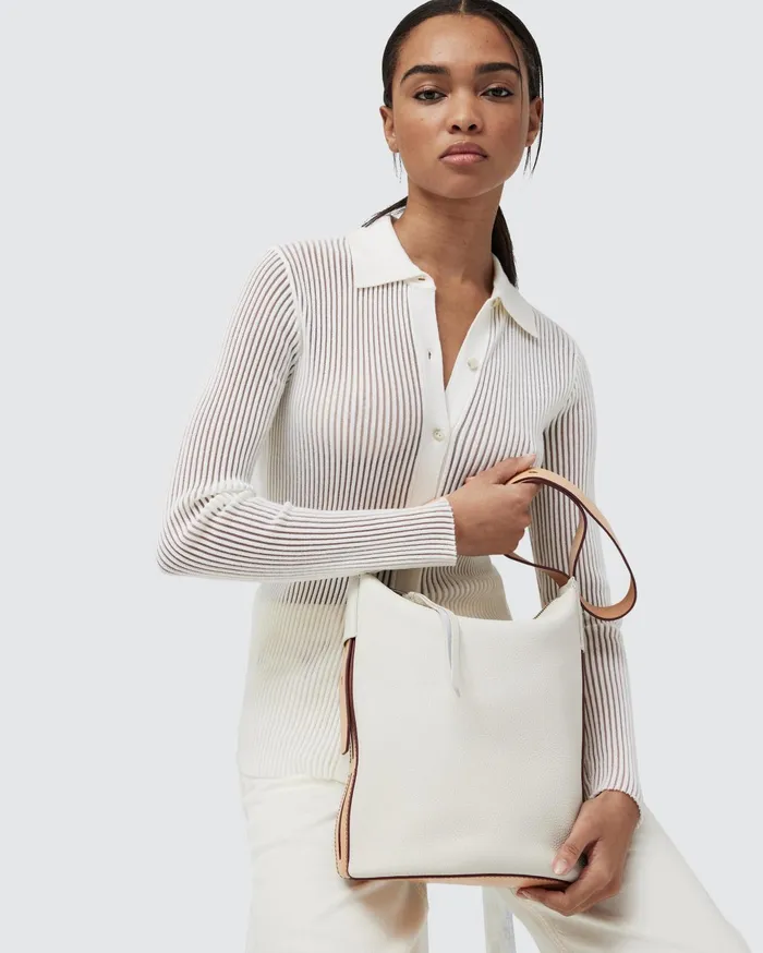 Women Rag and Bone Handbags Belize Bucket Bag Antique White Women Rag and Bone Handbags Belize Bucket Bag Antique White