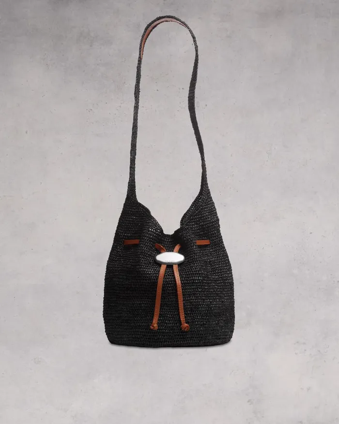 Women Rag and Bone Handbags Daily Bucket Bag Black