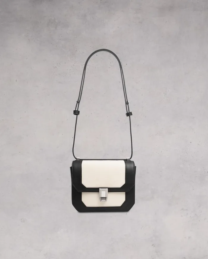 Women Rag and Bone Handbags Max Crossbody Bag Antique Whiteblack