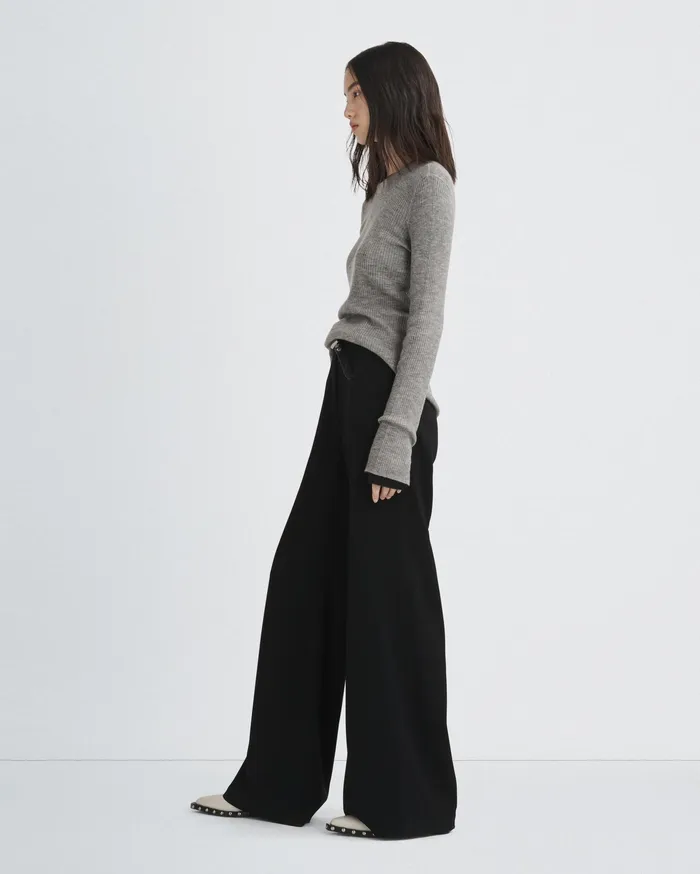 Women Rag and Bone Pants Bennett Japanese Crepe Pant Black Women Rag and Bone Pants Bennett Japanese Crepe Pant Black