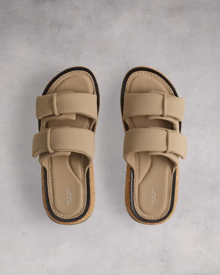 Women Rag and Bone Sandals Parque Slide Light Sand Women Rag and Bone Sandals Parque Slide Light Sand