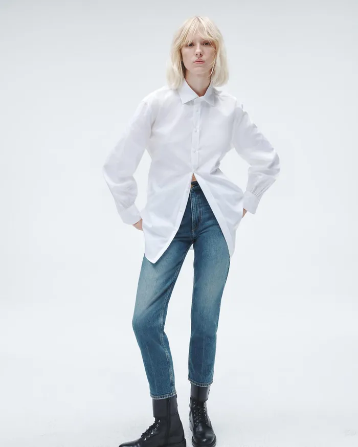 Women Rag and Bone Straight and Slim Wren Ankle Straight Rise Vintage Stretch Jean