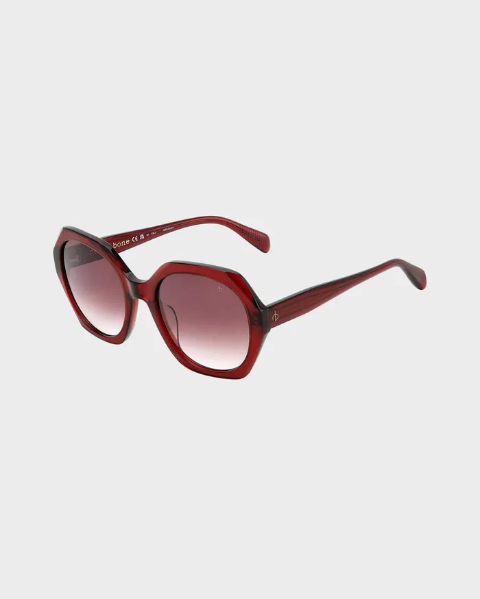 Women Rag and Bone Sunglasses Annalise Burgundy