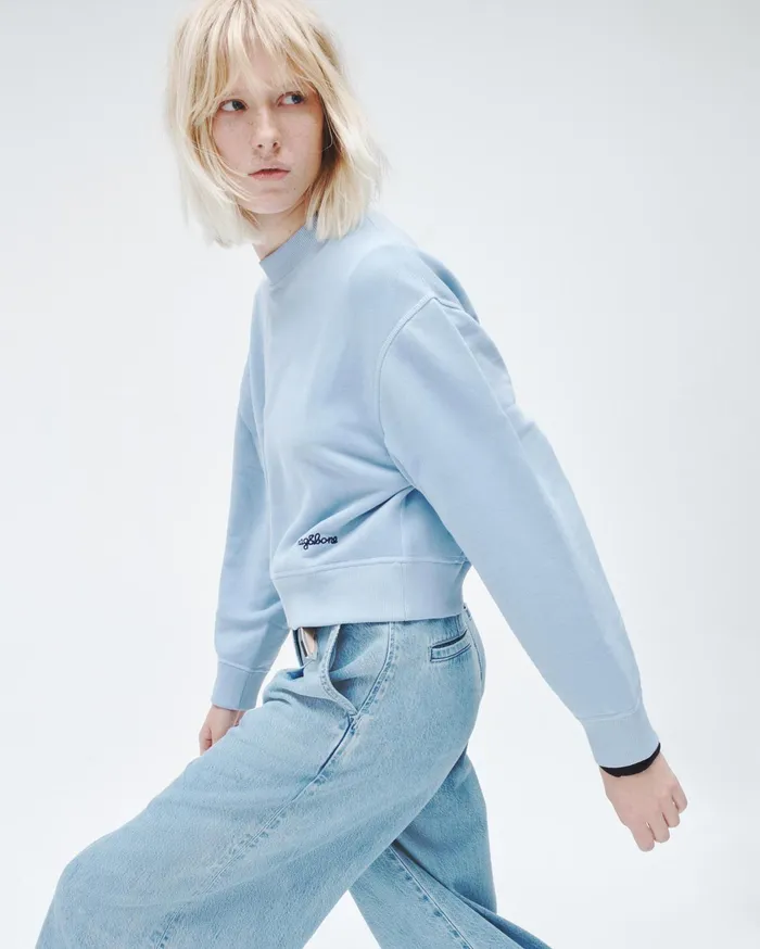 Women Rag and Bone Sweatshirts Vintage Terry Sweatshirt Raindrop Women Rag and Bone Sweatshirts Vintage Terry Sweatshirt Raindrop