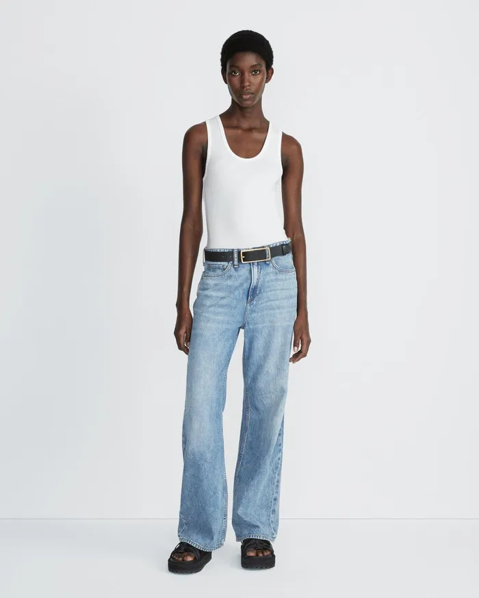 Women Rag and Bone TShirts Luca Tank White