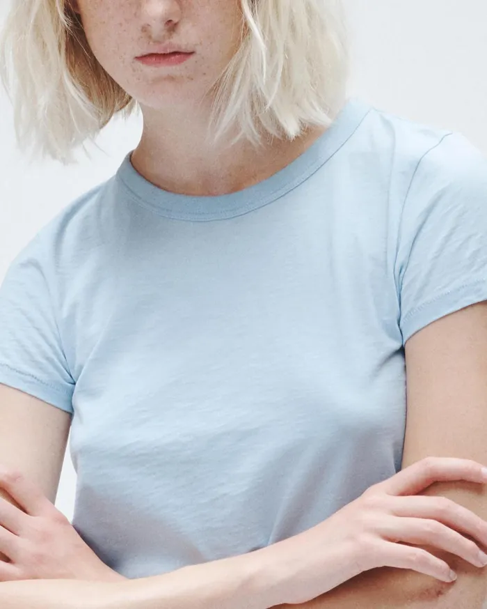 Women Rag and Bone TShirts The Slub Tee Raindrop Women Rag and Bone TShirts The Slub Tee Raindrop