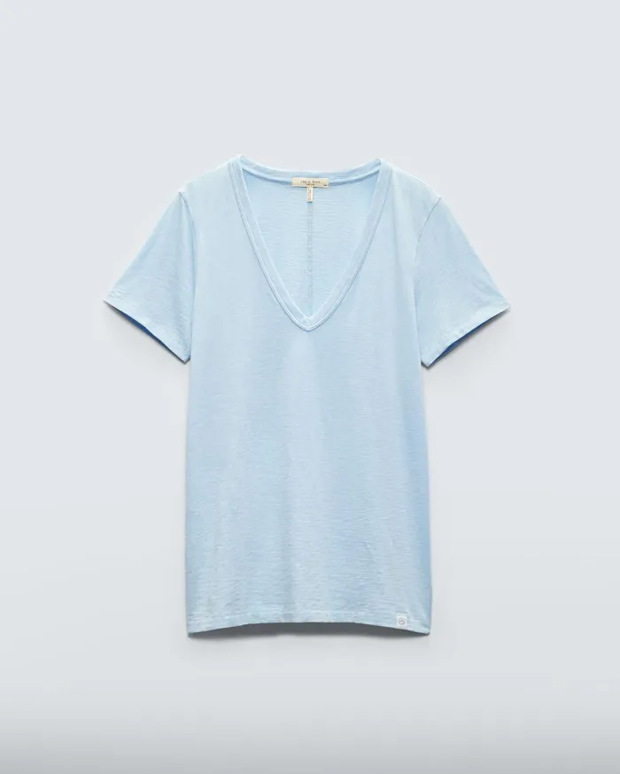 Women Rag and Bone TShirts The Slub Vee Raindrop Women Rag and Bone TShirts The Slub Vee Raindrop