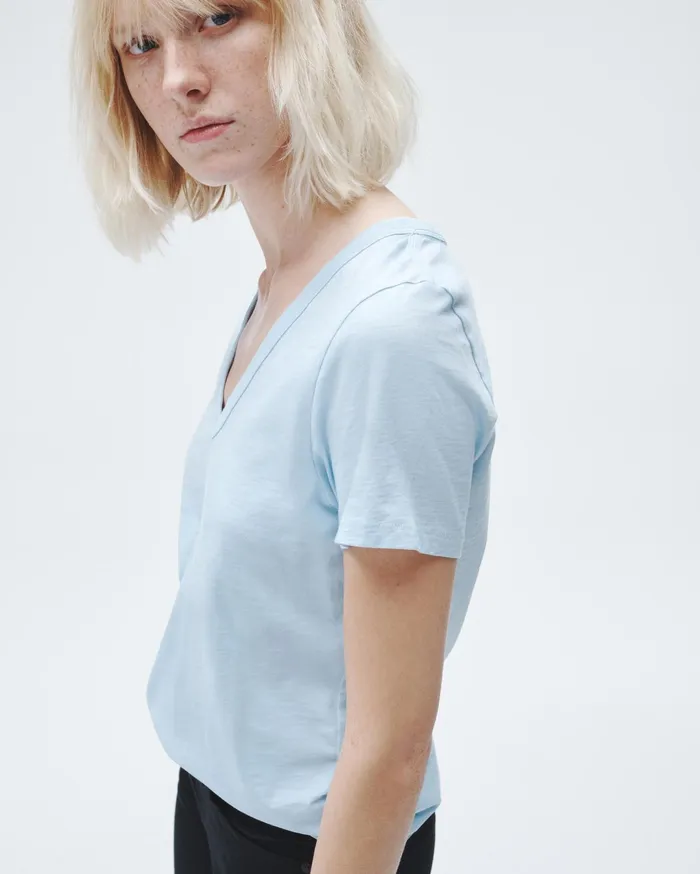 Women Rag and Bone TShirts The Slub Vee Raindrop Women Rag and Bone TShirts The Slub Vee Raindrop