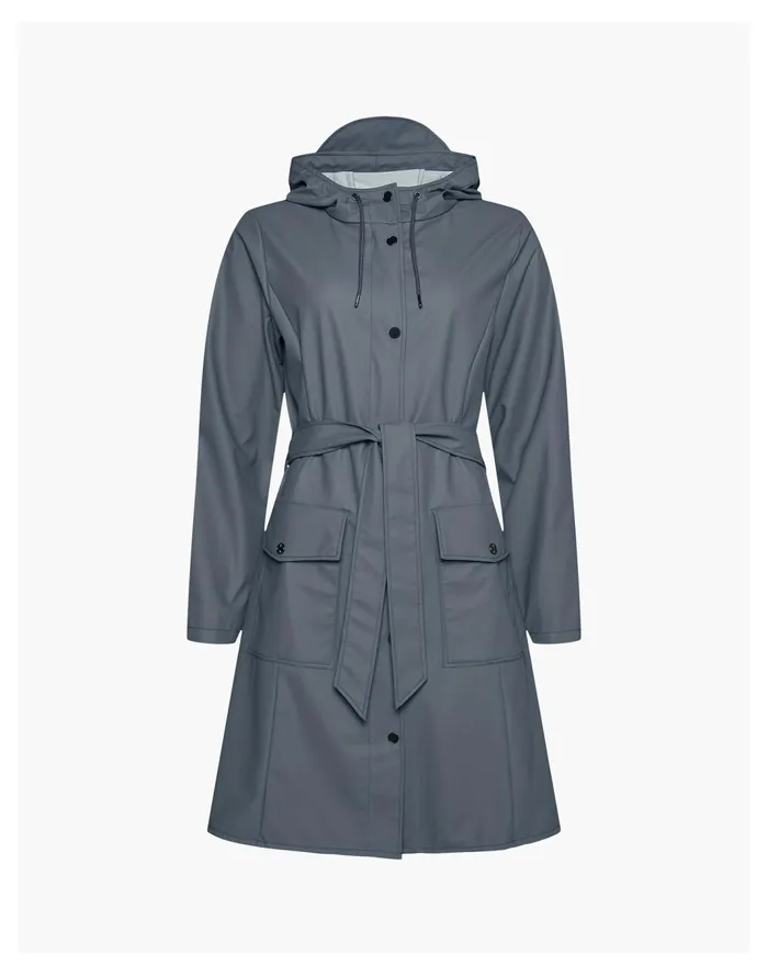 Women Rains Curve Jacket Blue Madewell Jackets Women Rains Curve Jacket Blue Madewell Jackets