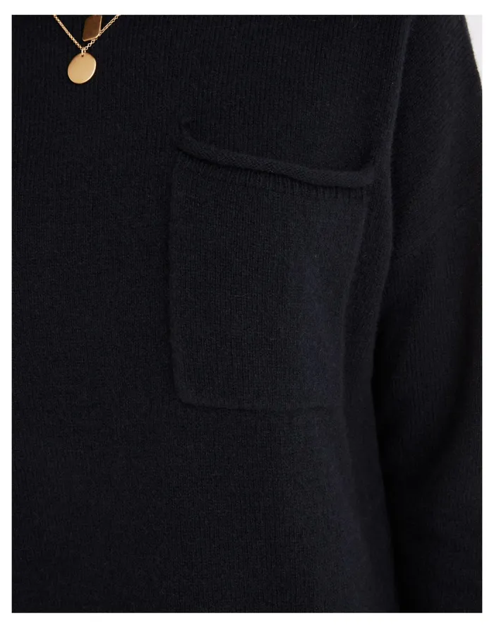 Women Resourced Cashmere Roll Neck Mini Sweater Dress Midnight Blue Madewell Dresses Women Resourced Cashmere Roll Neck Mini Sweater Dress Midnight Blue Madewell Dresses