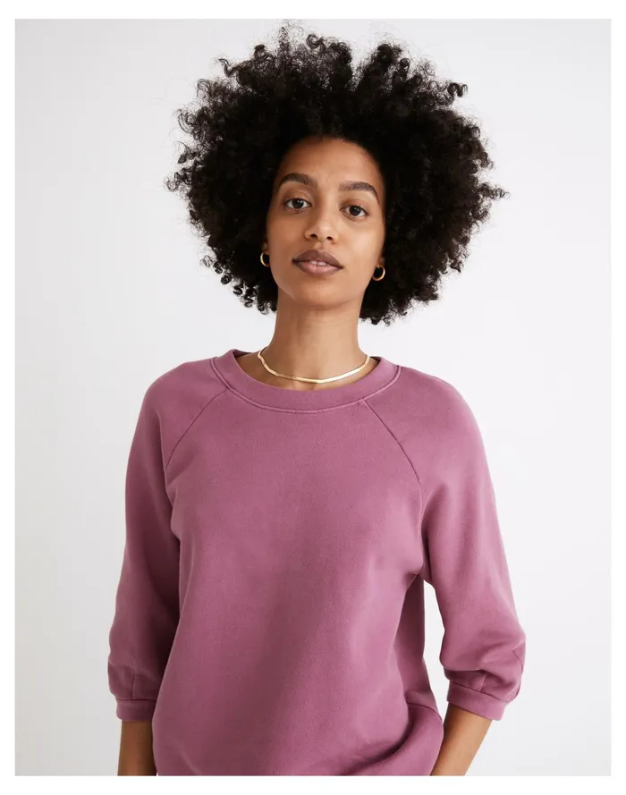 Women Resourced Cotton Cloudberry Sweatshirt Burnished Rose Madewell Sweatshirts and Sweatpants Women Resourced Cotton Cloudberry Sweatshirt Burnished Rose Madewell Sweatshirts and Sweatpants