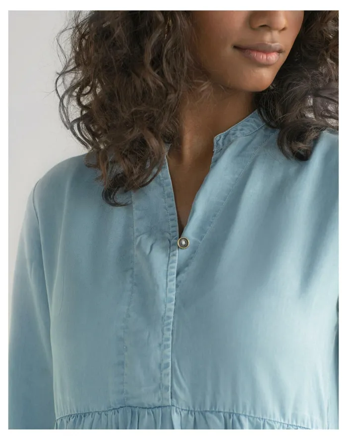 Women Reistor Dawn To Dusk Dress Blue Madewell Dresses Women Reistor Dawn To Dusk Dress Blue Madewell Dresses