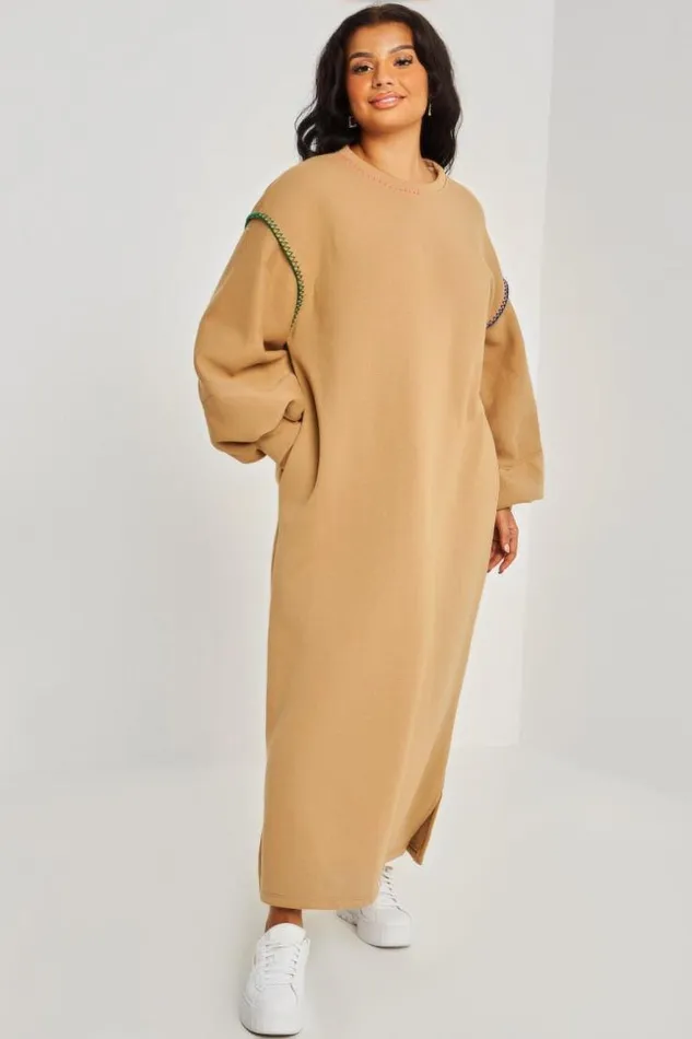 Women Robe Beige Fonc Empicement Couture Colors Darkbeige Brentiny Paris Short Dresses Women Robe Beige Fonc Empicement Couture Colors Darkbeige Brentiny Paris Short Dresses