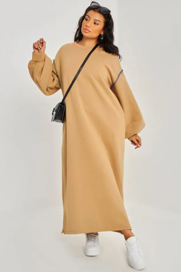 Women Robe Beige Fonc Empicement Couture Colors Darkbeige Brentiny Paris Short Dresses Women Robe Beige Fonc Empicement Couture Colors Darkbeige Brentiny Paris Short Dresses