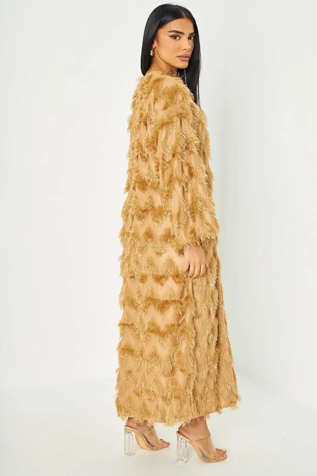 Women Robe Pull Longue En Poils Duveteux Beige Fonc Darkbeige Brentiny Paris Collection Ramadan Women Robe Pull Longue En Poils Duveteux Beige Fonc Darkbeige Brentiny Paris Collection Ramadan