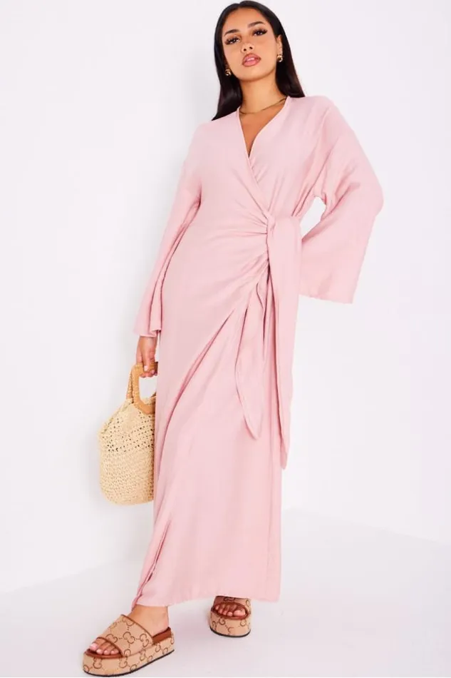 Women Robe Rose Empicement Superpos Nou Pink Brentiny Paris Short Dresses