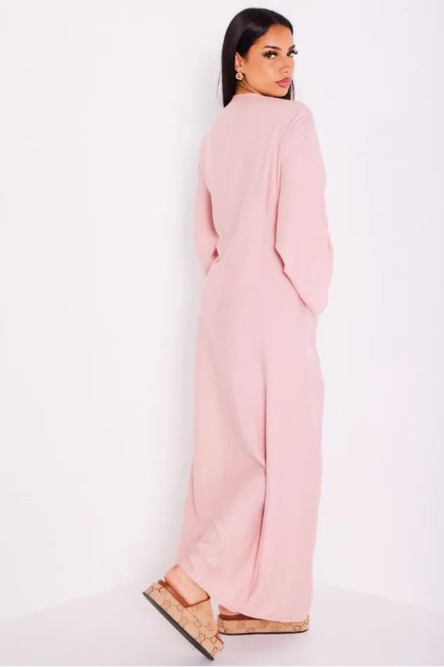 Women Robe Rose Empicement Superpos Nou Pink Brentiny Paris Short Dresses