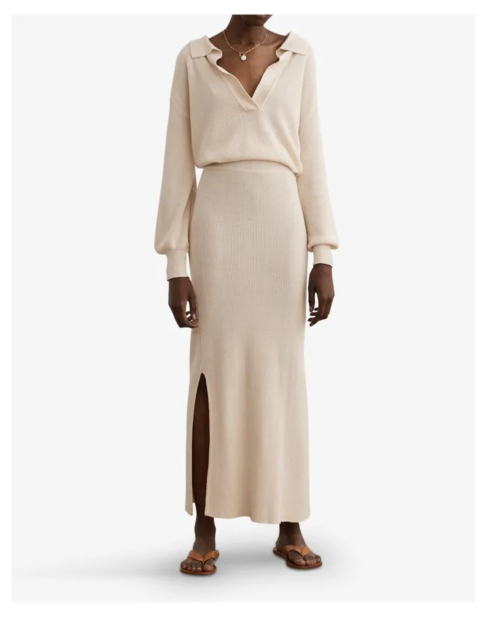 Women Sancia Bamboo Cotton Soete Maxi Skirt Oatmeal Madewell Skirts Women Sancia Bamboo Cotton Soete Maxi Skirt Oatmeal Madewell Skirts