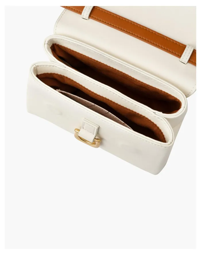 Women Sancia Leather Anouk Buckle Shoulder Bag Ecru Madewell Shoulder Bags Women Sancia Leather Anouk Buckle Shoulder Bag Ecru Madewell Shoulder Bags