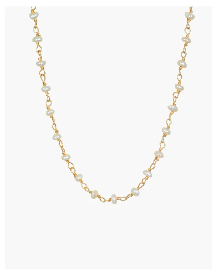 Women Satya Jewelry Scatter Light Pearl Choker White Madewell Necklaces