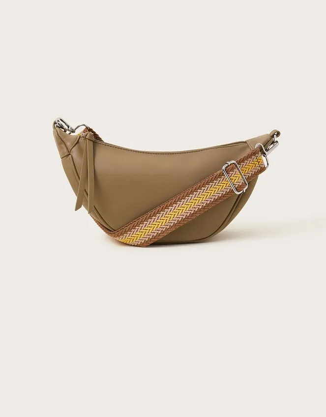 Women Scoop CrossBody Bag Green Monsoon Bags and Purses
