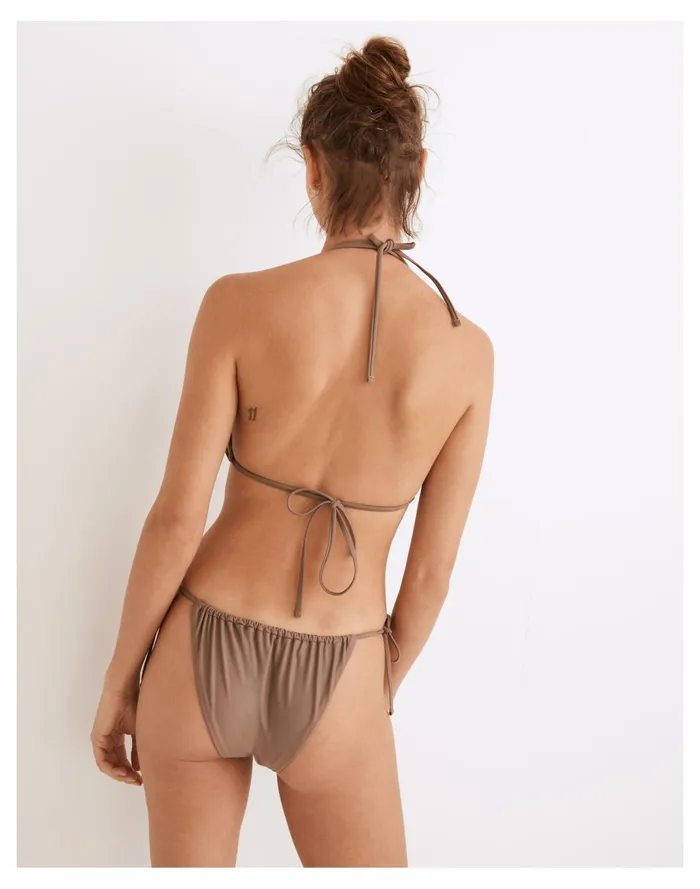 Women Second Wave String Bikini Bottom Castle Rock Madewell Swim Women Second Wave String Bikini Bottom Castle Rock Madewell Swim