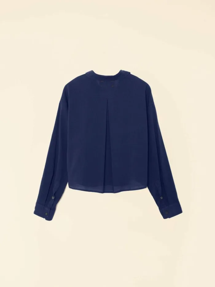Women Shirts Xirena Navy Smyth Shirt