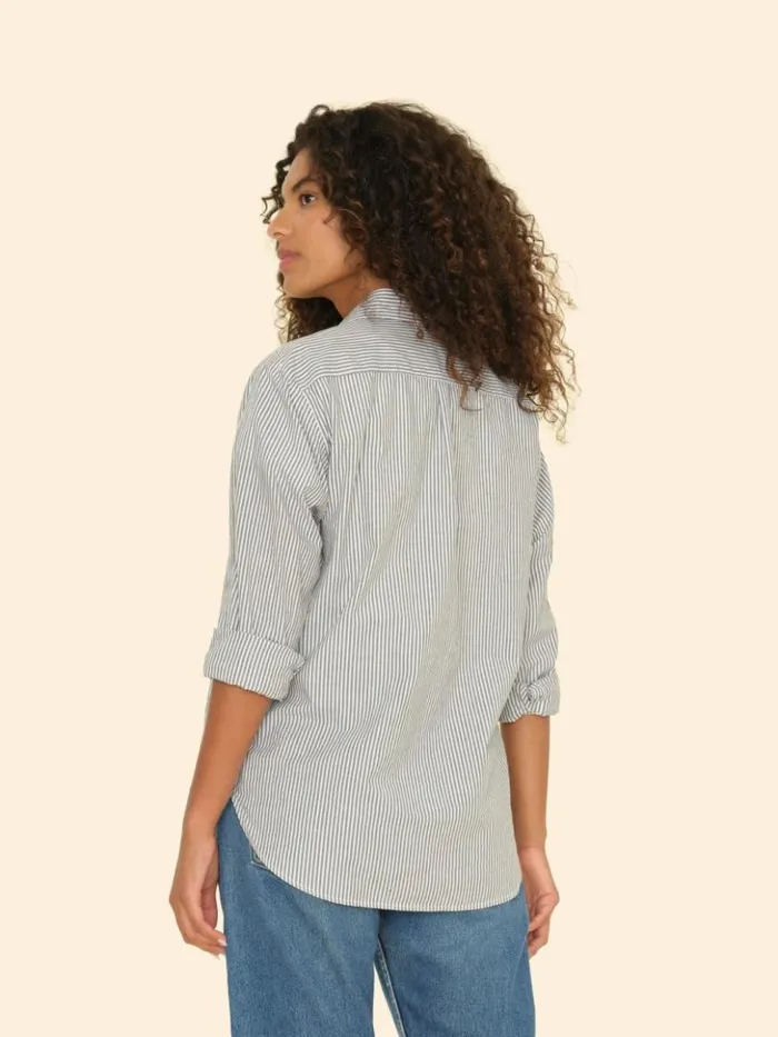 Women Shirts Xirena Sage White Beau Shirt