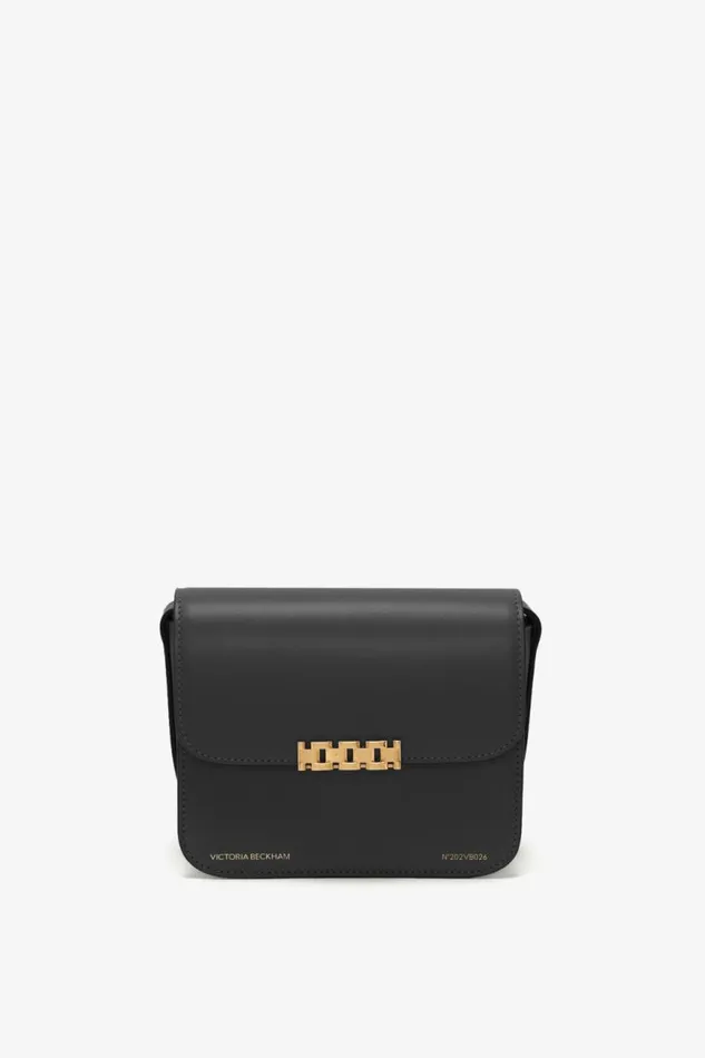 Women Shoulder Bags Victoria Beckham Mini Chain Shoulder Bag In Black Leather