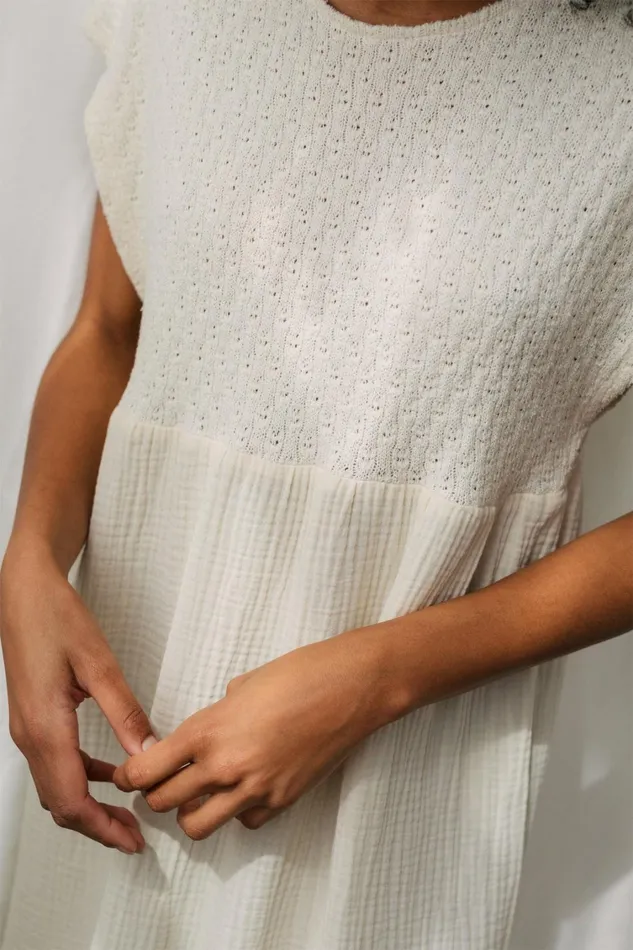 Women Simonszand 8211 Off White TWOTHIRDS Dresses