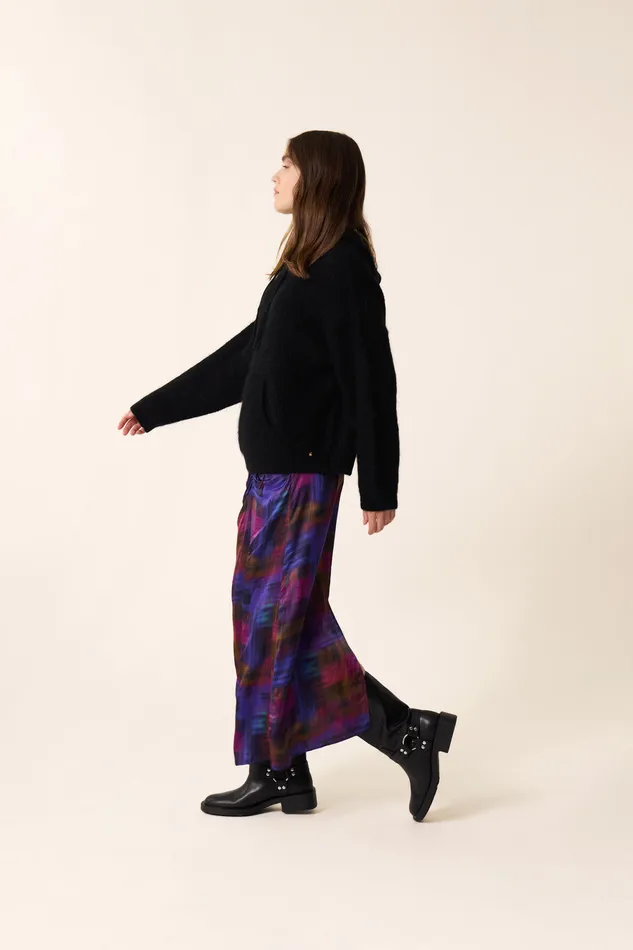 Women Skirt Evali Anoki Jupe Viscose Multicolore Des Petits Hauts Dresses and Skirts