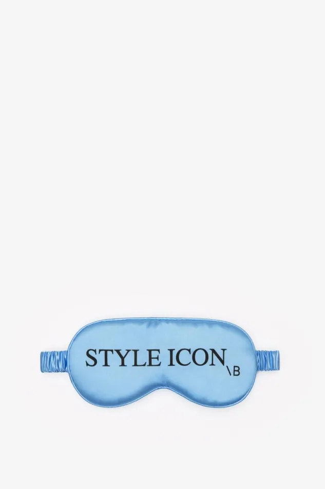Women Sleepwear Victoria Beckham Silk Style Icon Sleeping Mask In Blue