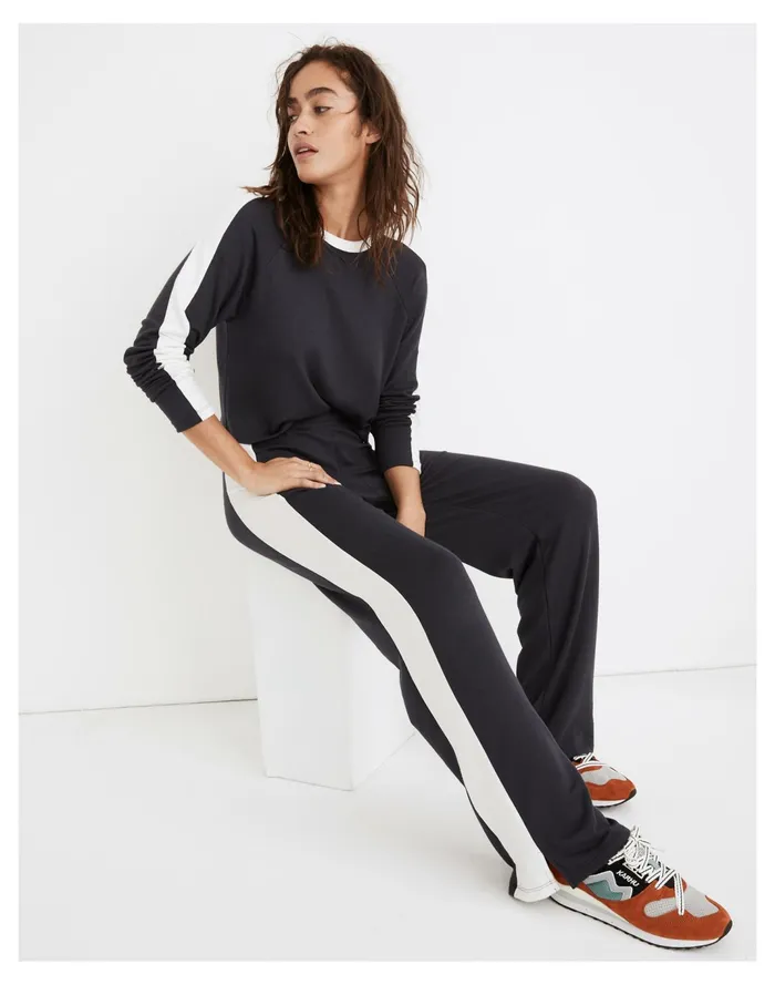 Women Splits59 Kingsley Fleece Sweatpants Graphite Madewell Sweatshirts and Sweatpants