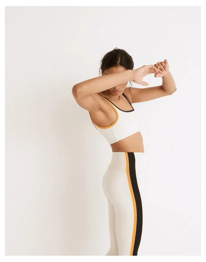 Women Splits59 Recycled Techflex Cait Sports Bra Vintage White Madewell Activewear Women Splits59 Recycled Techflex Cait Sports Bra Vintage White Madewell Activewear
