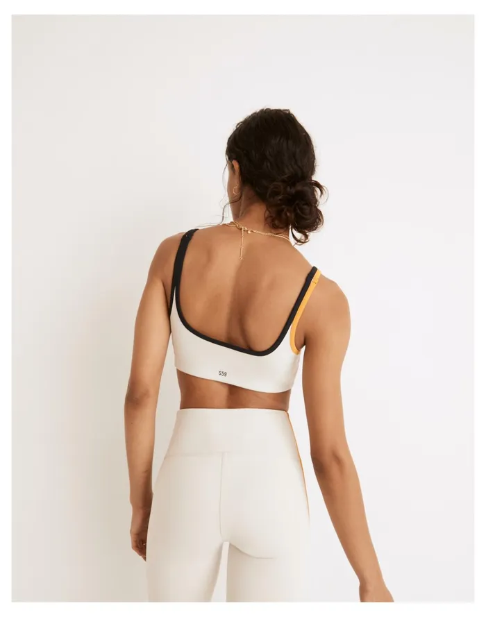 Women Splits59 Recycled Techflex Cait Sports Bra Vintage White Madewell Activewear Women Splits59 Recycled Techflex Cait Sports Bra Vintage White Madewell Activewear