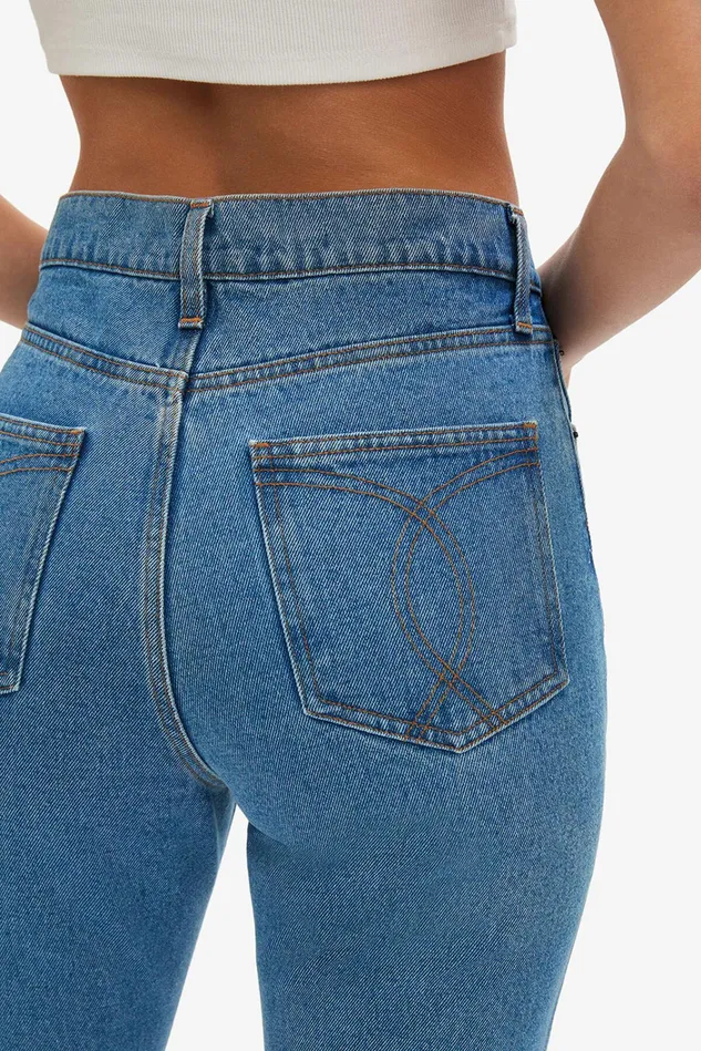 Women Straight Jeans Bardot Gisele Straight Leg Jeans In Indigo Indigo