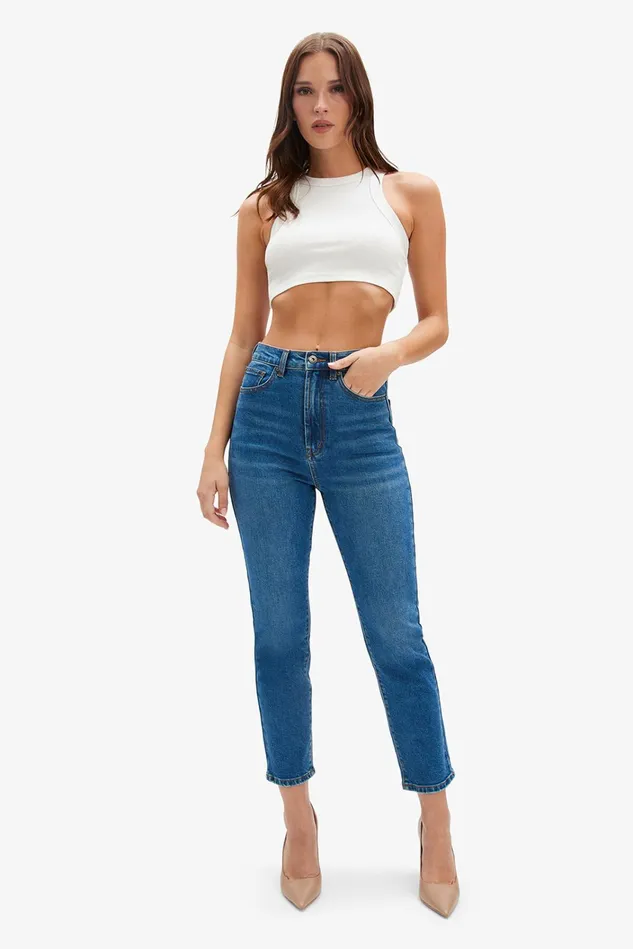 Women Straight Jeans Bardot Heidi Straight Leg Jeans In Dark Denim Dark Denim Women Straight Jeans Bardot Heidi Straight Leg Jeans In Dark Denim Dark Denim