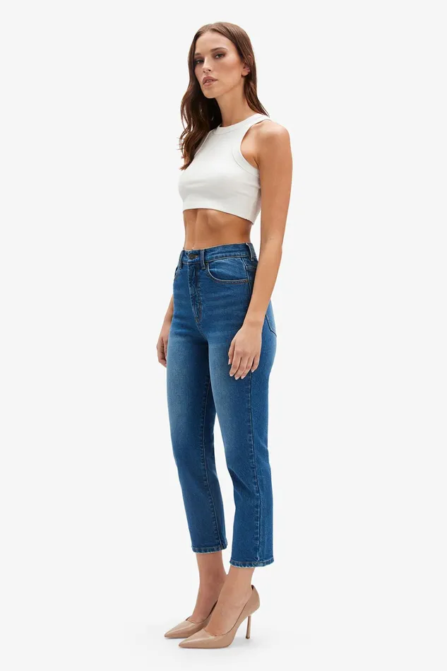 Women Straight Jeans Bardot Heidi Straight Leg Jeans In Dark Denim Dark Denim Women Straight Jeans Bardot Heidi Straight Leg Jeans In Dark Denim Dark Denim