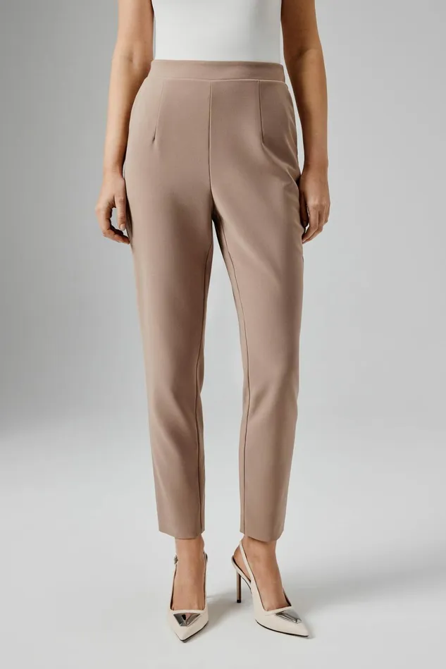 Women Suiting Lavish Alice JAYDE Tailored Trouser In Mushroom Mushroom