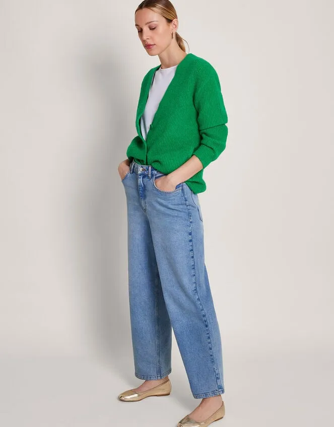 Women Sula Supersoft Cardigan Green Monsoon Cardigans