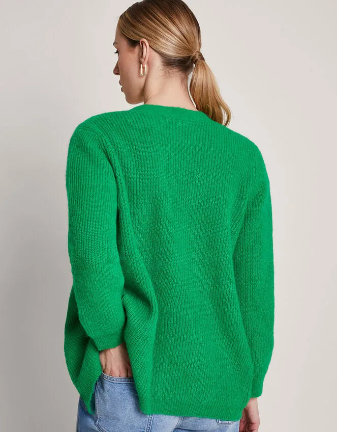 Women Sula Supersoft Cardigan Green Monsoon Cardigans