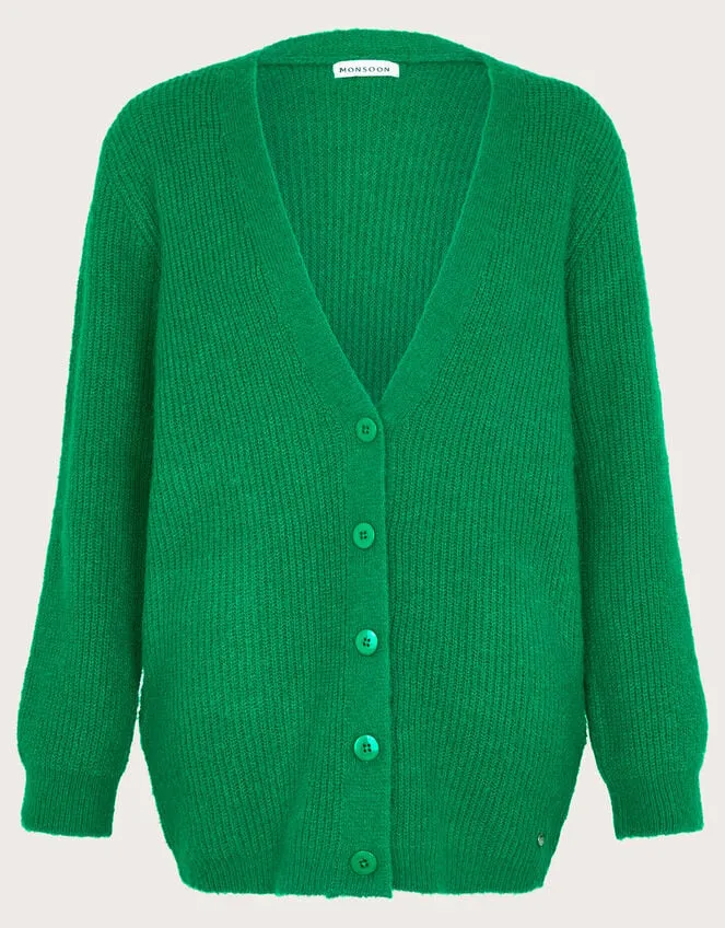 Women Sula Supersoft Cardigan Green Monsoon Cardigans