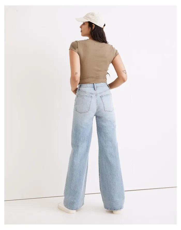 Women Superwide Leg Jeans In Blaisdell Wash Braisdell Wash Madewell Jeans Women Superwide Leg Jeans In Blaisdell Wash Braisdell Wash Madewell Jeans