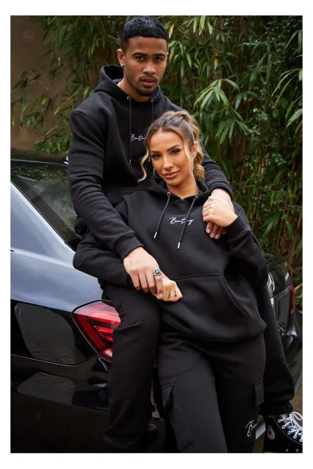 Women Sweat Capuche Noir Inscription Brentiny Black Brentiny Paris Sweaters and Sweatshirts Women Sweat Capuche Noir Inscription Brentiny Black Brentiny Paris Sweaters and Sweatshirts