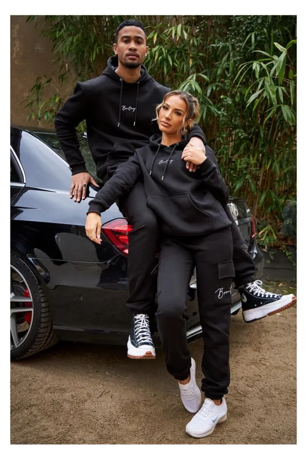 Women Sweat Capuche Noir Inscription Brentiny Black Brentiny Paris Sweaters and Sweatshirts Women Sweat Capuche Noir Inscription Brentiny Black Brentiny Paris Sweaters and Sweatshirts